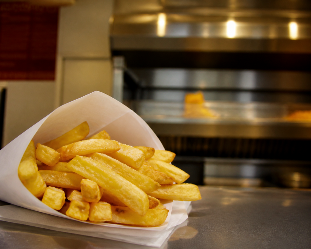 Depuis quand on mange des frites ?