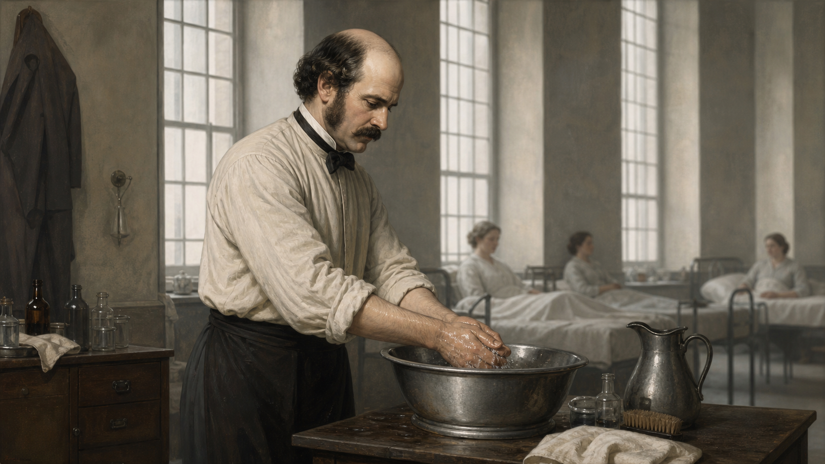 Ignaz Semmelweis : le médecin qui a compris que se laver les mains pouvait sauver des vies