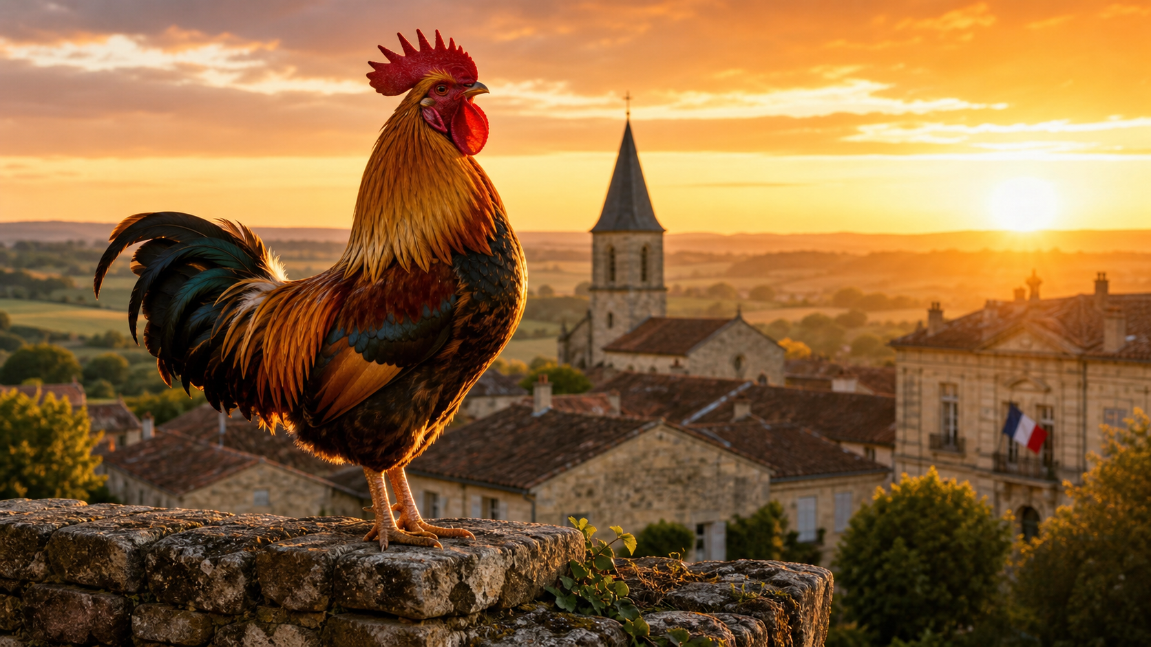 Le coq : devenu emblématique de la France à partir d’un simple jeu de mots