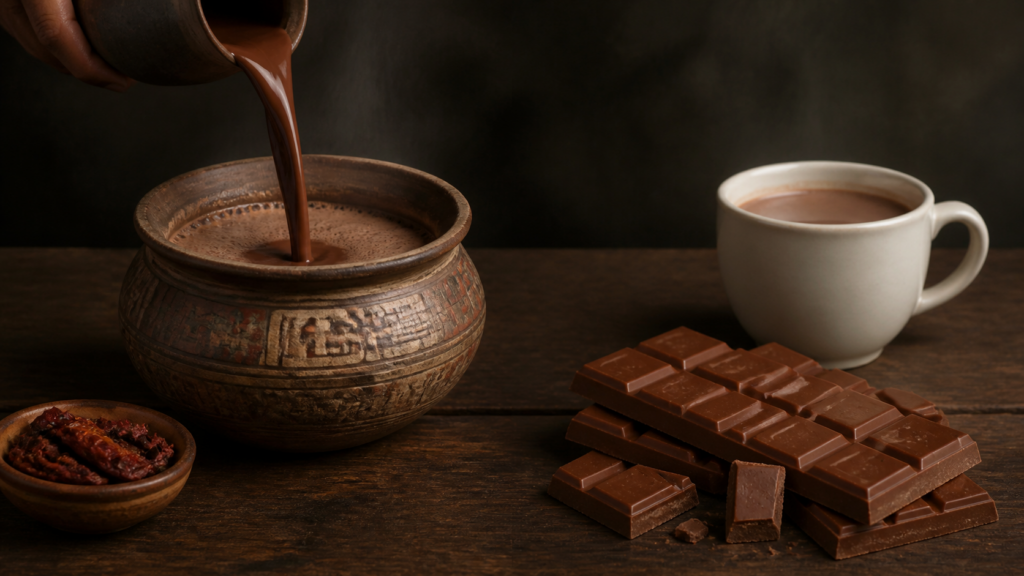 Depuis quand mange-t-on du chocolat sucré (et pas amer et épicé) ?